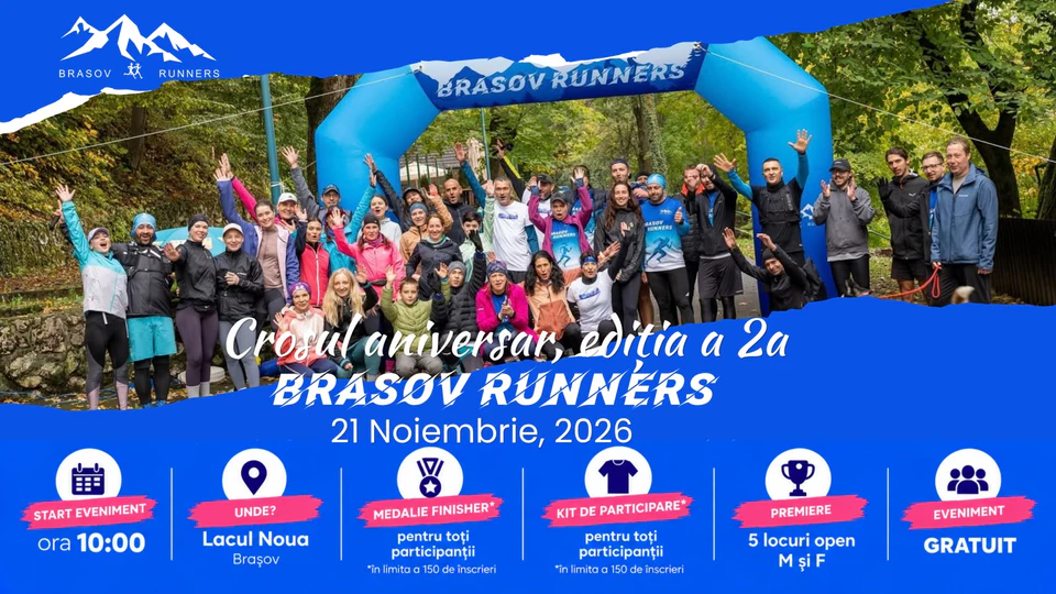 Cover Crosul Aniversar Brașov Runners